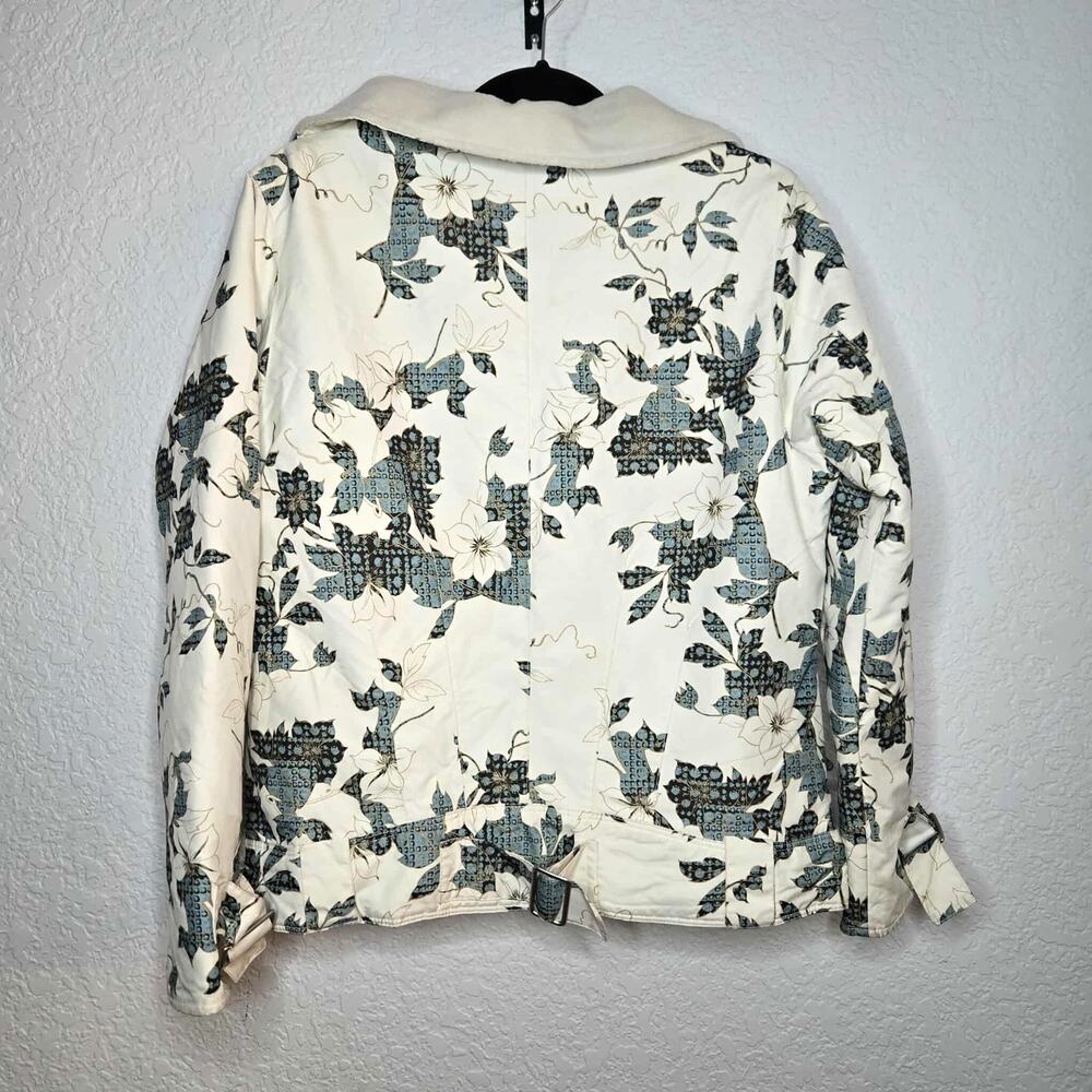 Five Fifty Five Collared Zip Up Ski Jacket Size 14 - image 3